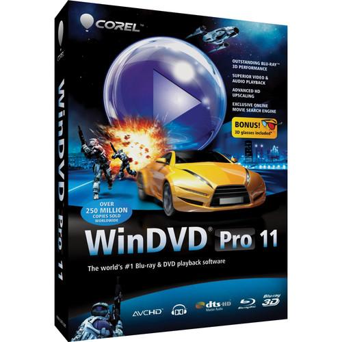 Corel WinDVD Pro 11 DVD and Blu-ray Player ESDWDPR2011EN
