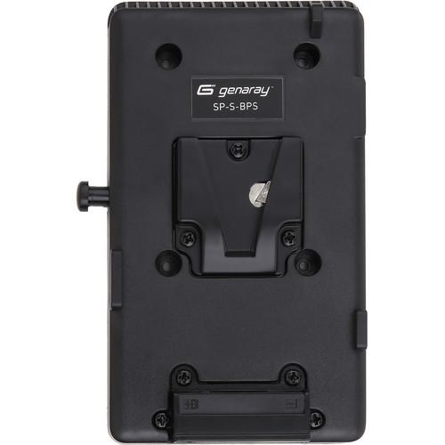 Genaray Sony V-Lock Mount Battery Plate for SpectroLED SP-S-BPS, Genaray, Sony, V-Lock, Mount, Battery, Plate, SpectroLED, SP-S-BPS