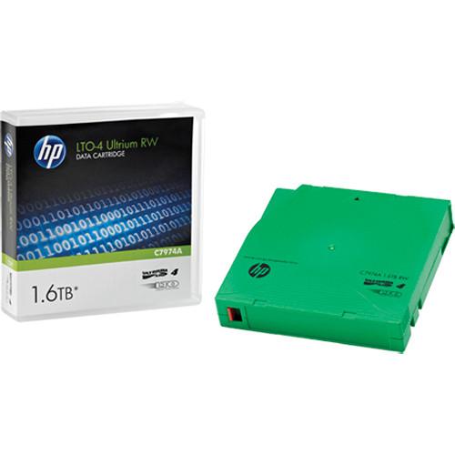 HP 1.6TB LTO-4 Ultrium RW Data Cartridge (Green) C7974A
