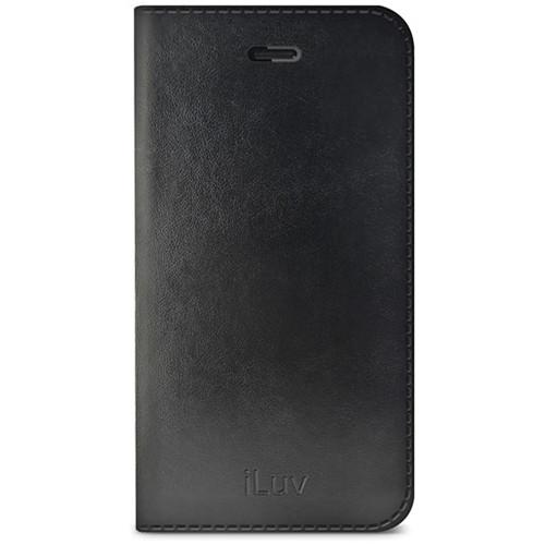iLuv Diary Premium Wallet Case for iPhone 5c (Black) AILDIARBK