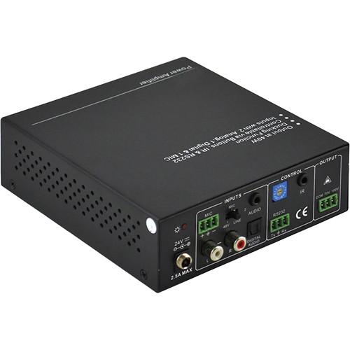 KanexPro Mini 3-Input Audio Amplifier with Mic Mixer AP3DBL