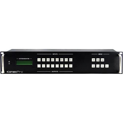 KanexPro Professional 8 x 8 HDMI to HDBaseT Matrix HDBASE8X8, KanexPro, Professional, 8, x, 8, HDMI, to, HDBaseT, Matrix, HDBASE8X8,