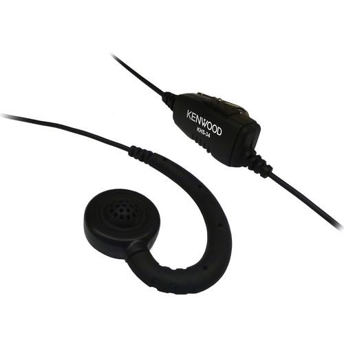 Kenwood KHS-34 C-Ring Ear Hanger and Microphone for PKT-23, Kenwood, KHS-34, C-Ring, Ear, Hanger, Microphone, PKT-23