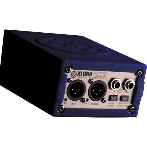 Klark Teknik  DN200 Active Stereo DI Box DN200