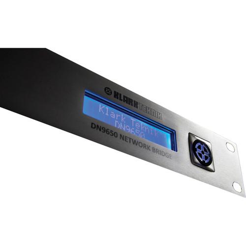 Klark Teknik DN9650 Digital Audio Network Bridge (1 RU) DN9650, Klark, Teknik, DN9650, Digital, Audio, Network, Bridge, 1, RU, DN9650