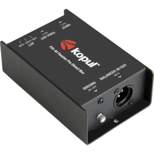 Kopul  High-Performance Passive Direct Box PDI-40, Kopul, High-Performance, Passive, Direct, Box, PDI-40, Video