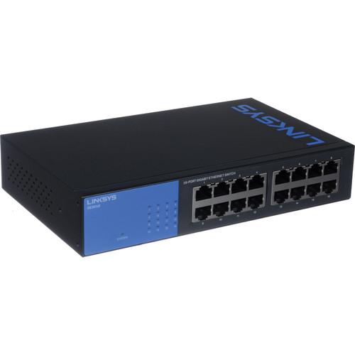 Linksys SE3016 16-Port Gigabit Ethernet Switch SE3016