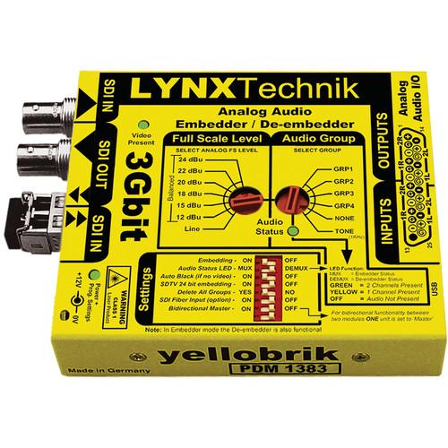Lynx Technik AG yellobrik PDM 1383 Analog Audio P DM 1383