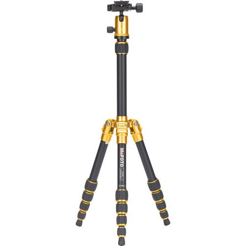 MeFOTO BackPacker Travel Tripod (Yellow) A0350Q0Y