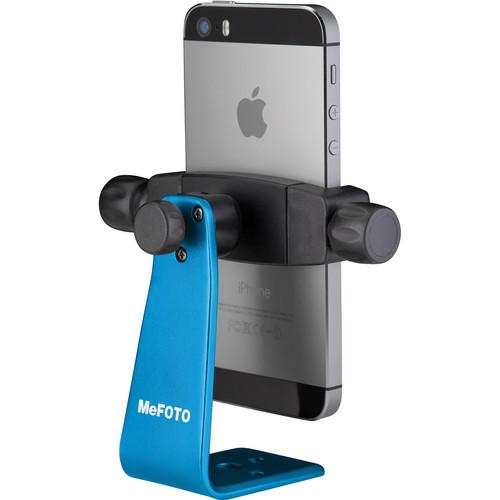 MeFOTO SideKick360 Smartphone Tripod Adapter (Blue) MPH100B, MeFOTO, SideKick360, Smartphone, Tripod, Adapter, Blue, MPH100B,