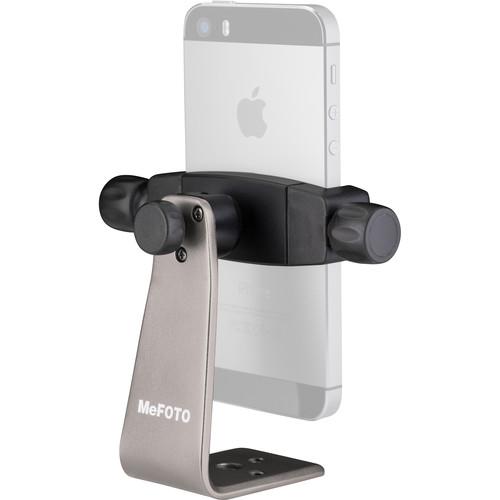 MeFOTO SideKick360 Smartphone Tripod Adapter (Titanium) MPH100T