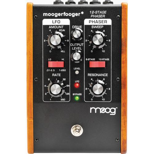 Moog Moogerfooger MF-103 12-Stage Phaser (Black) MF-103, Moog, Moogerfooger, MF-103, 12-Stage, Phaser, Black, MF-103,