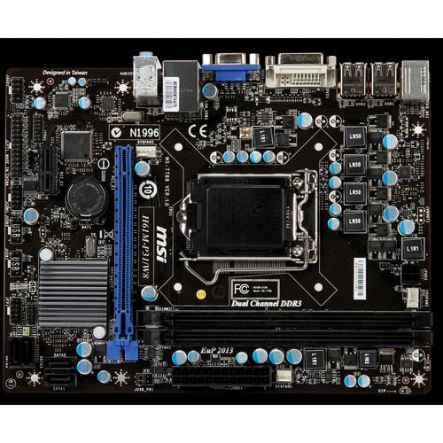 MSI H61M-P31/W8 LGA 1155 Intel H61 Intel Motherboard H61M-P31/W8, MSI, H61M-P31/W8, LGA, 1155, Intel, H61, Intel, Motherboard, H61M-P31/W8