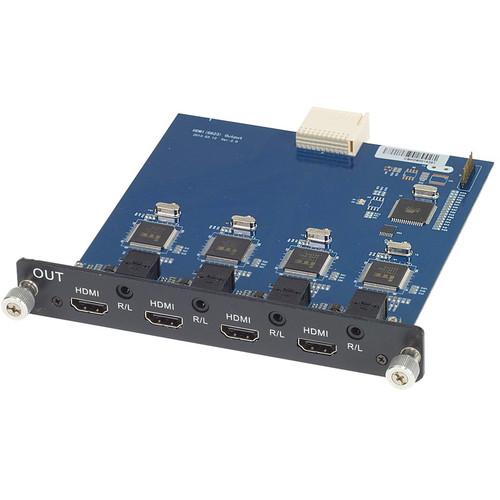 MuxLab 4x HDMI Output Card for 500470 Martix Switch 500475-SA, MuxLab, 4x, HDMI, Output, Card, 500470, Martix, Switch, 500475-SA