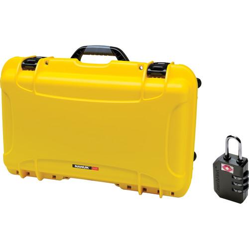 Nanuk Protective 935 Case with Padlock (Yellow) 935-0104, Nanuk, Protective, 935, Case, with, Padlock, Yellow, 935-0104,