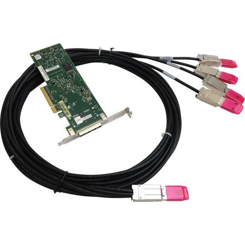 Overland 8-Port 6 Gb/s SATA/SAS HBA Connectivity Kit