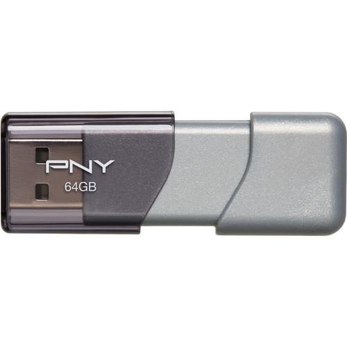 PNY Technologies 64GB Turbo 3.0 USB Flash Drive P-FD64GTBOP-GE