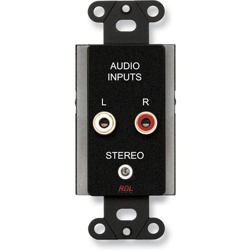 RDL DB-CIJ3D Consumer Stereo Input Jack (Black) DB-CIJ3D