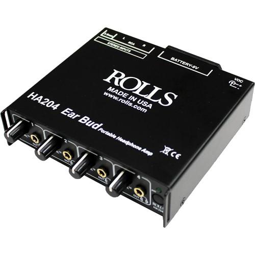 Rolls HA204p Portable 4-Channel Battery Operated Studio HA204P