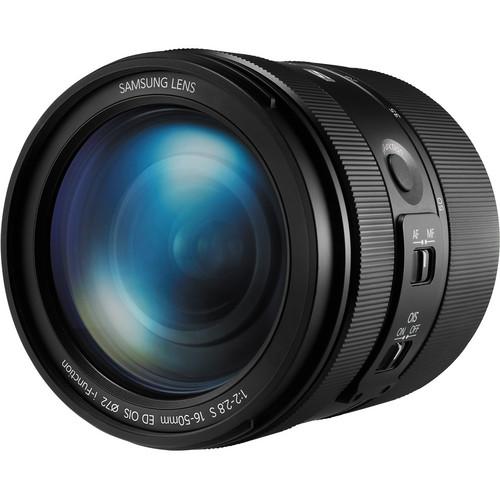 Samsung 16-50mm f/2-2.8 S ED OIS Lens EX-S1650ASB/US, Samsung, 16-50mm, f/2-2.8, S, ED, OIS, Lens, EX-S1650ASB/US,