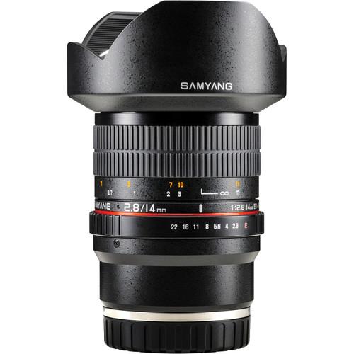 Samyang 14mm f/2.8 ED AS IF UMC Lens for Sony E Mount SY14M-E, Samyang, 14mm, f/2.8, ED, AS, IF, UMC, Lens, Sony, E, Mount, SY14M-E