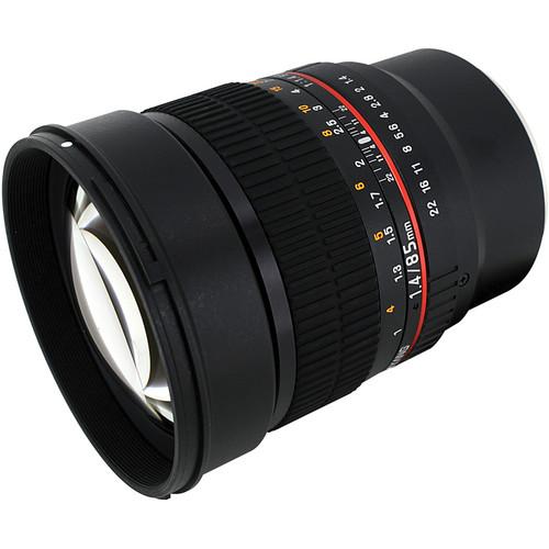 Samyang 85mm f/1.4 Aspherical IF Lens for Sony E-Mount SY85M-E
