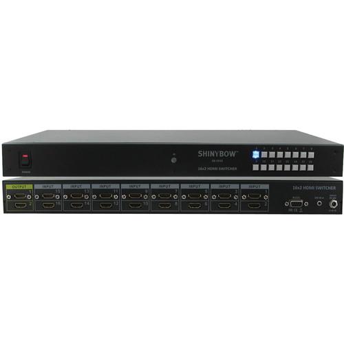 Shinybow  16x2 HDMI Routing Switcher SB-5616, Shinybow, 16x2, HDMI, Routing, Switcher, SB-5616, Video