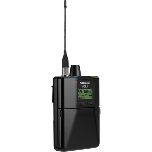 Shure P9RA Wireless Personal Monitoring Receiver P9RA-G7, Shure, P9RA, Wireless, Personal, Monitoring, Receiver, P9RA-G7,