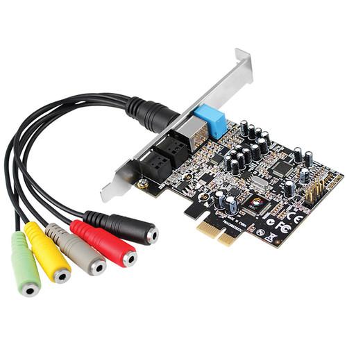 SIIG SoundWave Dual Profile 7.1 PCIe Sound Card IC-710211-S1