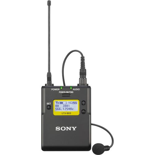 Sony UTX-B03 Integrated Digital Wireless Bodypack UTXB03/14, Sony, UTX-B03, Integrated, Digital, Wireless, Bodypack, UTXB03/14,