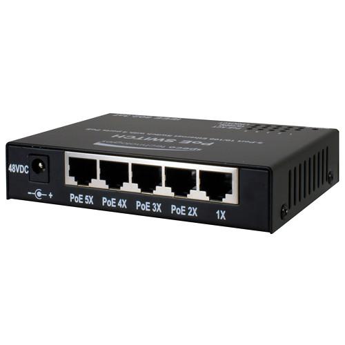 Speco Technologies 5-Port 10/100 Ethernet Switch POE4SW