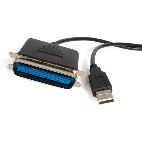 StarTech Male to Male USB to Parallel Printer ICUSB128410