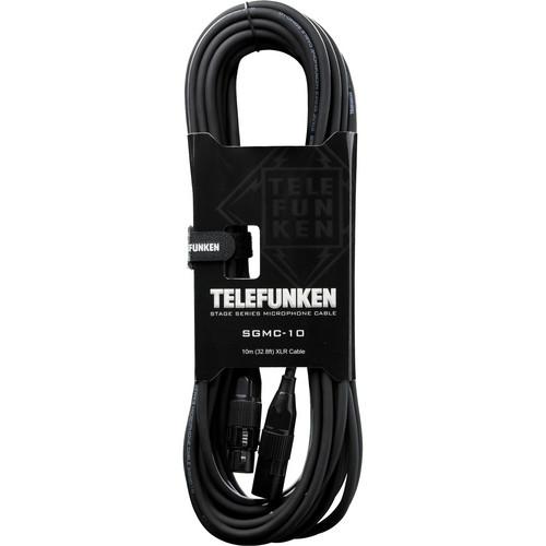 Telefunken SGMC-10 Stage Series Microphone Cable SGMC10, Telefunken, SGMC-10, Stage, Series, Microphone, Cable, SGMC10,