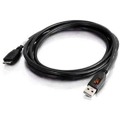 Tether Tools 15' TetherPro USB 3.0 Male A to Micro-B Cable Kit