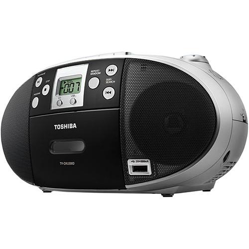 Toshiba Portable CD/USB Radio Cassette Player/Recorder