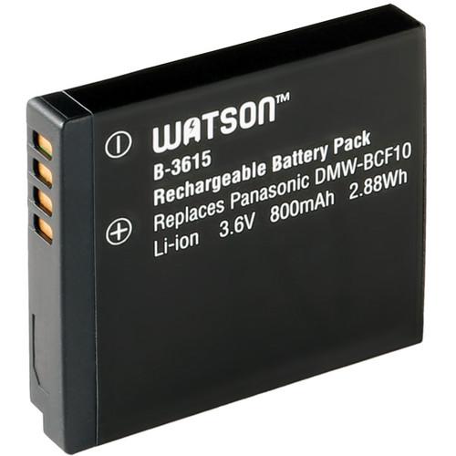 Watson DMW-BCF10 Lithium-Ion Battery Pack (3.6V, 800mAh) B-3615, Watson, DMW-BCF10, Lithium-Ion, Battery, Pack, 3.6V, 800mAh, B-3615
