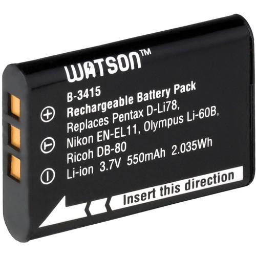 Watson EN-EL11 or LI-60B Lithium-Ion Battery Pack B-3415