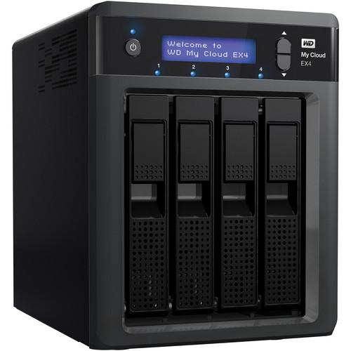 WD My Cloud EX4 Diskless Personal Cloud WDBWWD0000NBK-NESN