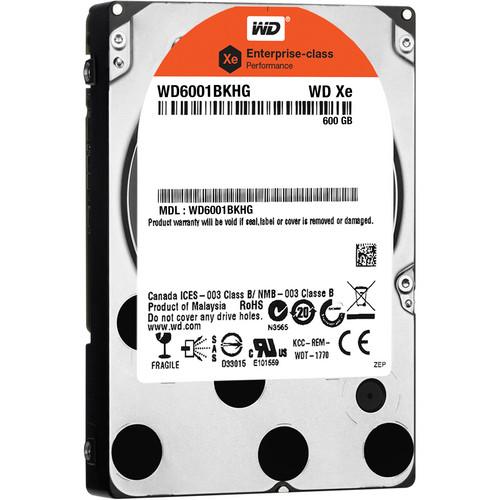 WD  WD XE SAS OEM Hard Drive (600GB) WD6001BKHG, WD, WD, XE, SAS, OEM, Hard, Drive, 600GB, WD6001BKHG, Video