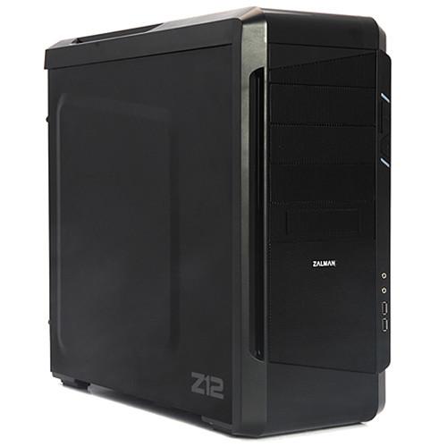 ZALMAN USA  Z12 Mid Tower PC Case (Black) Z12