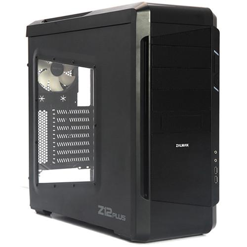 ZALMAN USA Z12 Plus Mid Tower PC Case (Black) Z12PLUS