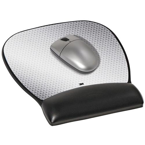 3M MW310LE Large Gel Mouse Pad Wrist Rest (Leatherette) MW310LE