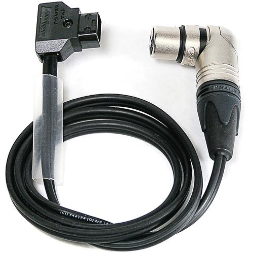 Anton Bauer Right Angle PowerTap Male to POWERTAP 36 XLR 4-PIN