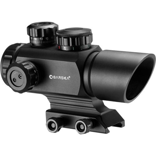 Barska AR-X 1x35mm Multi-Reticle Red/Green Dot Scope AC12176