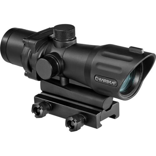 Barska  AR-X 4x30mm Red/Green Prism Scope AC12268, Barska, AR-X, 4x30mm, Red/Green, Prism, Scope, AC12268, Video