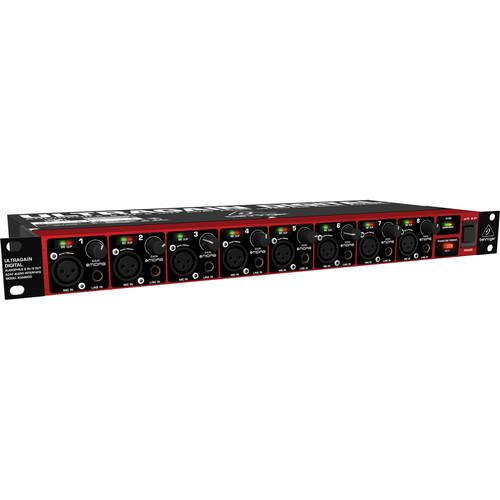 Behringer ULTRAGAIN DIGITAL ADA8200 - 8 In/8 Out ADAT ADA 8200