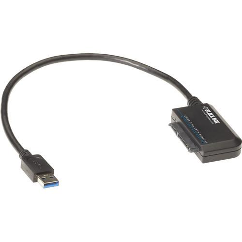 Black Box USB 3.0 to External SATA Hard Drive Adapter IC168A, Black, Box, USB, 3.0, to, External, SATA, Hard, Drive, Adapter, IC168A,
