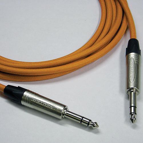 Canare Starquad TRSM-TRSM Cable (Orange, 2') CATRSM002ORN
