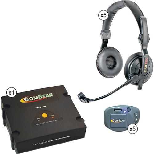 Eartec ComStar XT Full Duplex Wireless System CPKSD-5, Eartec, ComStar, XT, Full, Duplex, Wireless, System, CPKSD-5,