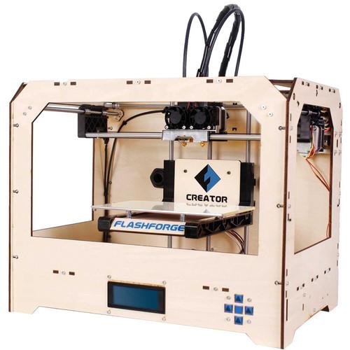 Flashforge Creator 3D Printer (Wood Case) 3D-FFG-CREWO